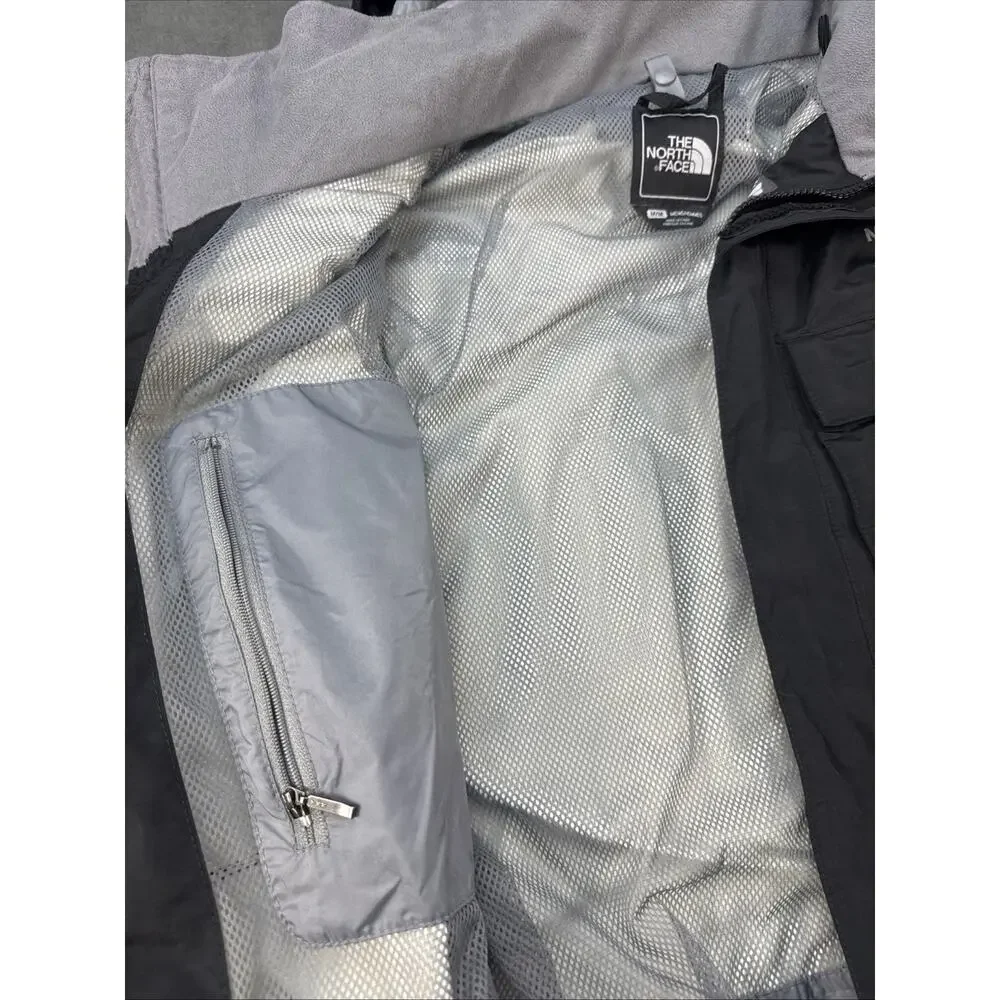 The North Face Men Vintage Black Hyvent Jacket + Puffer Liner Combo Sz. Medium